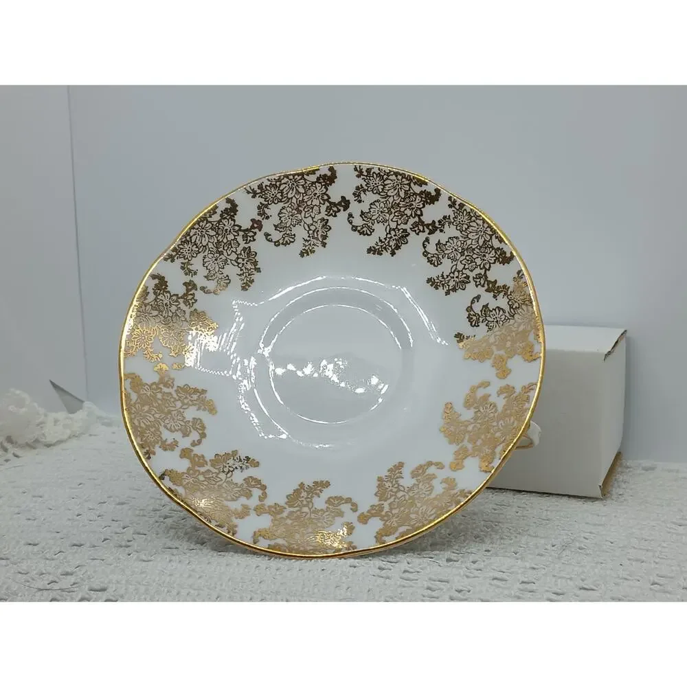 Queen's Fine Rosina Yellow Roses Bone China Tea Cup & Saucer England Estd 1875